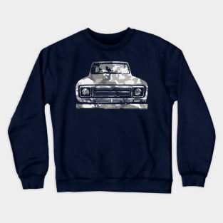 IH Scout II classic 4x4 truck 1979 urban camo Crewneck Sweatshirt